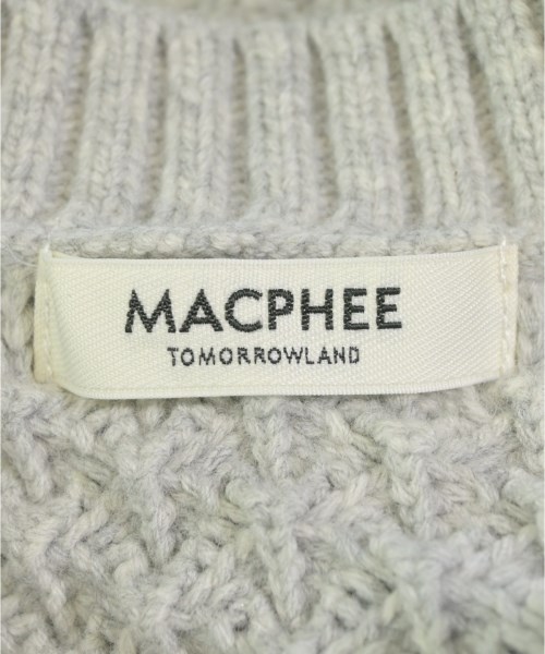 MACPHEE（マカフィー）カーディガン グレー サイズ:S レディース/2200617338024