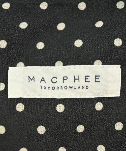 MACPHEE（マカフィー）ワンピース 黒 サイズ:36(M位) レディース/2200608581088