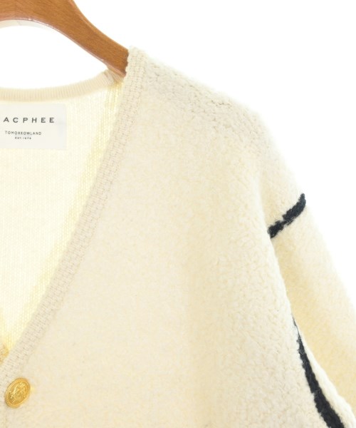 MACPHEE（マカフィー）カーディガン 白 サイズ:S レディース/2200611699015
