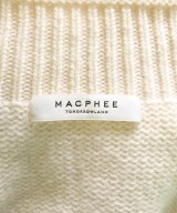 MACPHEE（マカフィー）ニット・セーター 白 サイズ:S レディース/2200612248045