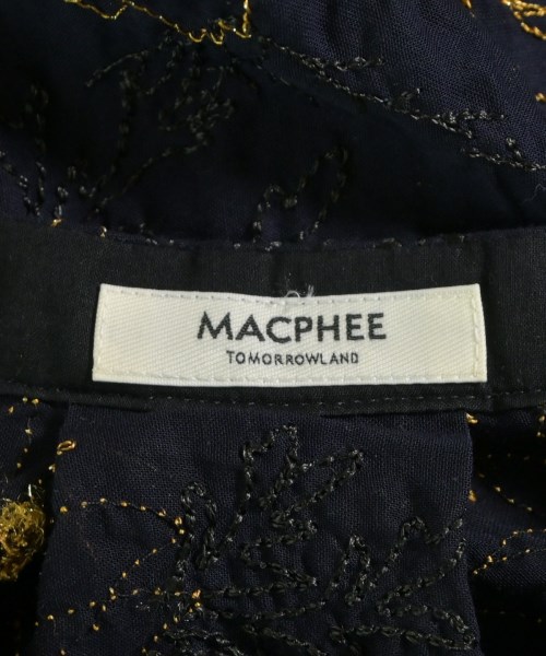 MACPHEE（マカフィー）カジュアルシャツ 紺 サイズ:36(M位) レディース/2200617897026