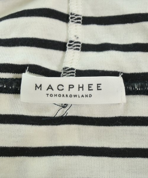 MACPHEE（マカフィー）Tシャツ・カットソー 白 サイズ:S レディース/2200617926092