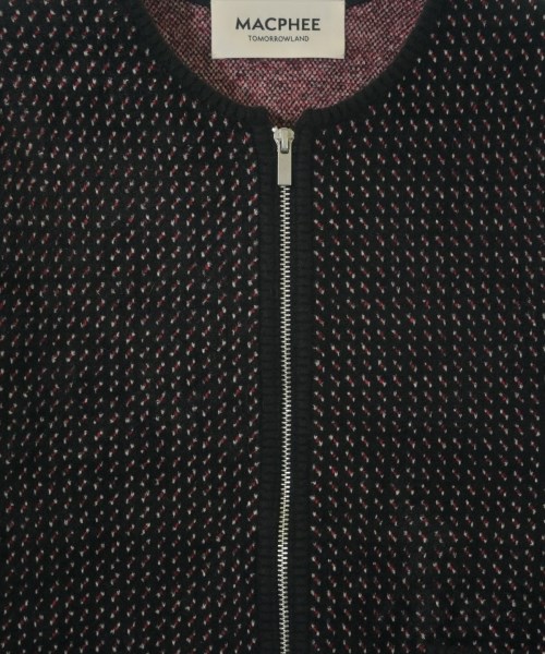 MACPHEE（マカフィー）カーディガン 黒 サイズ:S レディース/2200618540013