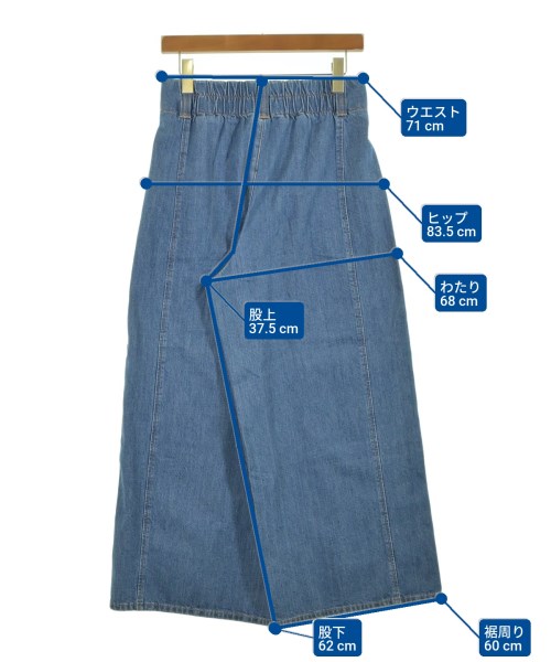 MACPHEE（マカフィー）デニムパンツ 青 サイズ:36(M位) レディース/2200618957033