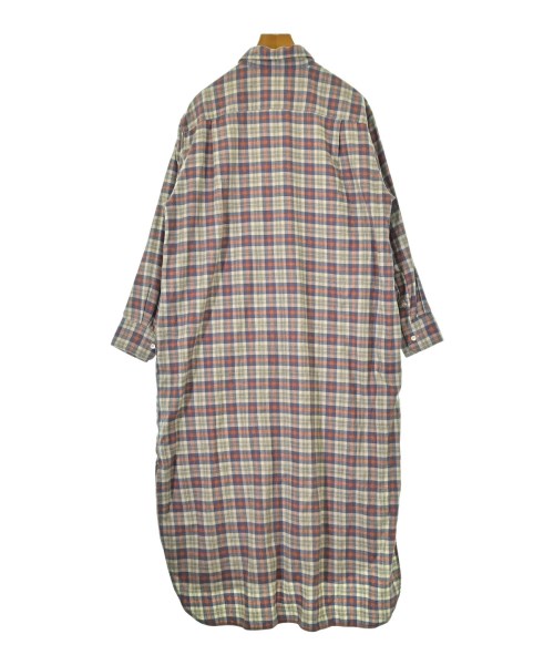 MACPHEE（マカフィー）シャツワンピース グレー サイズ:36(M位) レディース/2200613865036