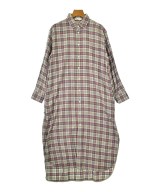 MACPHEE（マカフィー）シャツワンピース グレー サイズ:36(M位) レディース/2200613865036