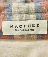 MACPHEE（マカフィー）シャツワンピース グレー サイズ:36(M位) レディース/2200613865036