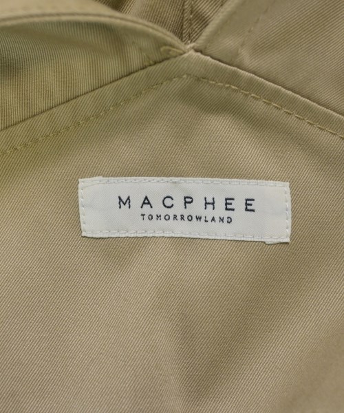 MACPHEE（マカフィー）オールインワン/サロペット ベージュ サイズ:36(M位) レディース/2200613865050