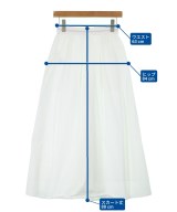 MACPHEE（マカフィー）ロング・マキシ丈スカート 白 サイズ:34(S位) レディース/2200613865067