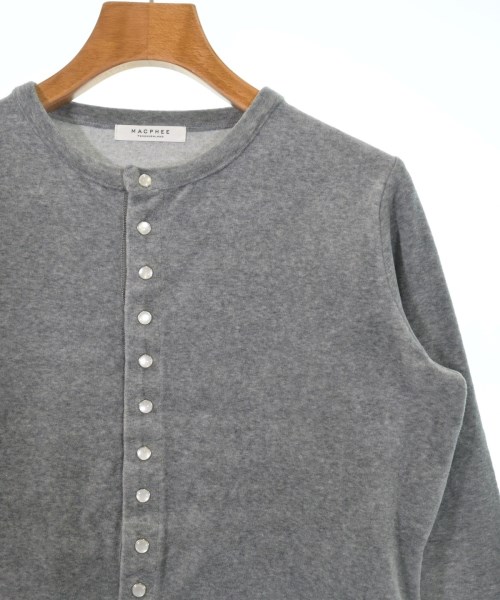 MACPHEE（マカフィー）カーディガン グレー サイズ:S レディース/2200615337050