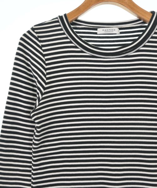 MACPHEE（マカフィー）Tシャツ・カットソー 黒 サイズ:S レディース/2200611491077
