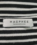 MACPHEE（マカフィー）Tシャツ・カットソー 黒 サイズ:S レディース/2200611491077