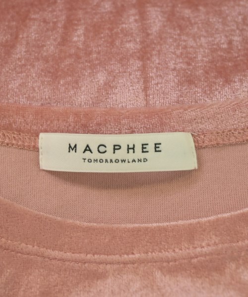MACPHEE（マカフィー）Tシャツ・カットソー ピンク サイズ:S レディース/2200619436063