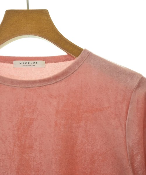 MACPHEE（マカフィー）Tシャツ・カットソー ピンク サイズ:S レディース/2200619436063
