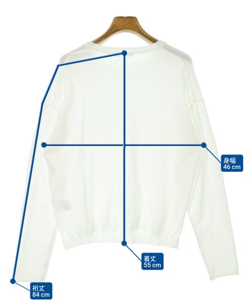 MACPHEE（マカフィー）ニット・セーター 白 サイズ:S レディース/2200610687044