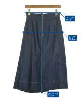 MACPHEE（マカフィー）ロング・マキシ丈スカート 紺 サイズ:32(XS位) レディース/2200611861030