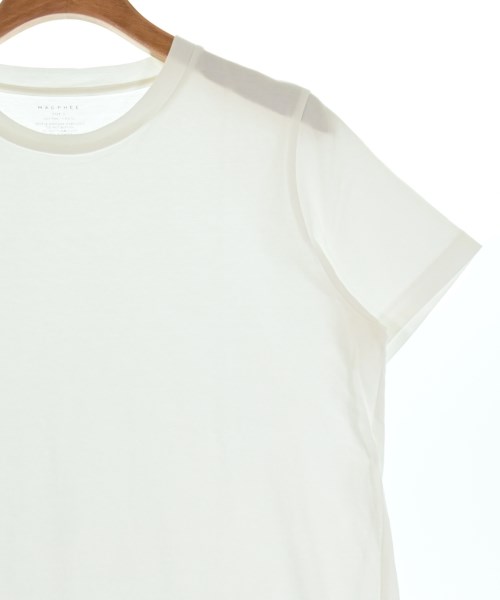 MACPHEE（マカフィー）Tシャツ・カットソー 白 サイズ:S レディース/2200611861214