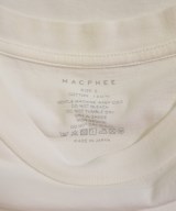 MACPHEE（マカフィー）Tシャツ・カットソー 白 サイズ:S レディース/2200611861214