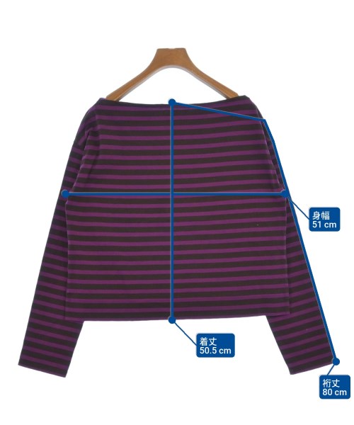 MACPHEE（マカフィー）Tシャツ・カットソー 紫 サイズ:S レディース/2200620373050