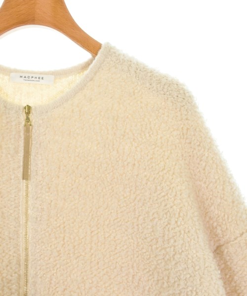 MACPHEE（マカフィー）カーディガン 白 サイズ:S レディース/2200619711139