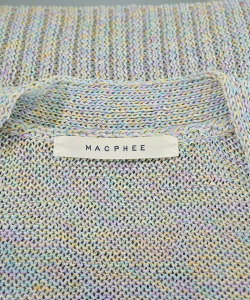 MACPHEE（マカフィー）カーディガン 紫 サイズ:S レディース/2200617901051