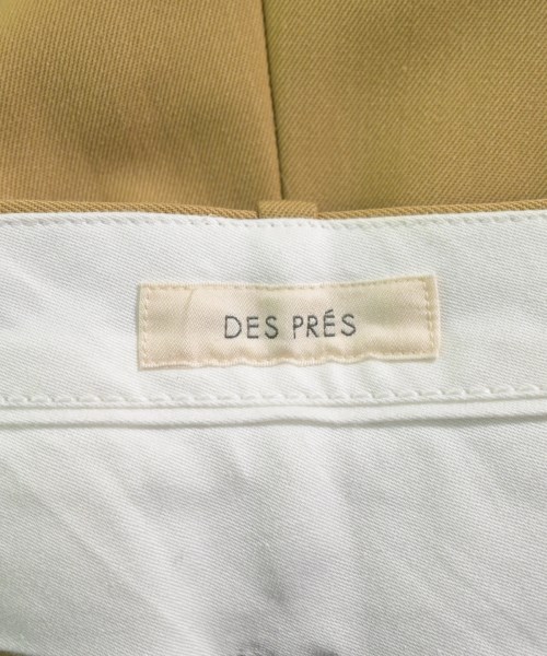 DES PRES（デプレ）スラックス ベージュ サイズ:36(S位) レディース/2200621286014