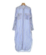 MACPHEE（マカフィー）シャツワンピース 青 サイズ:36(M位) レディース/2200603631108