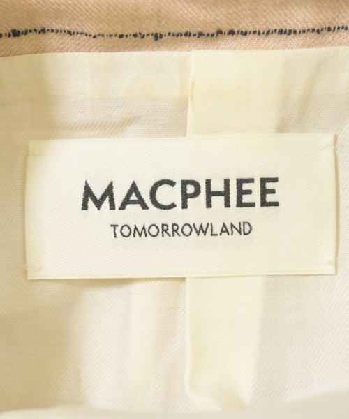 MACPHEE（マカフィー）ベスト ベージュ サイズ:36(M位) レディース/2200607901054