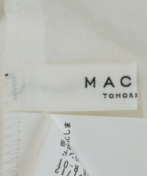 MACPHEE（マカフィー）ブラウス 白 サイズ:36(M位) レディース/2200606413039