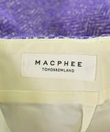 MACPHEE（マカフィー）ミニスカート 紫 サイズ:36(M位) レディース/2200605916029