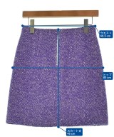 MACPHEE（マカフィー）ミニスカート 紫 サイズ:36(M位) レディース/2200605916029