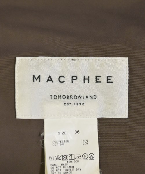 MACPHEE（マカフィー）その他 茶 サイズ:36(M位) レディース/2200668116015