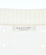 MACPHEE（マカフィー）カーディガン 白 サイズ:S レディース/2200668116114