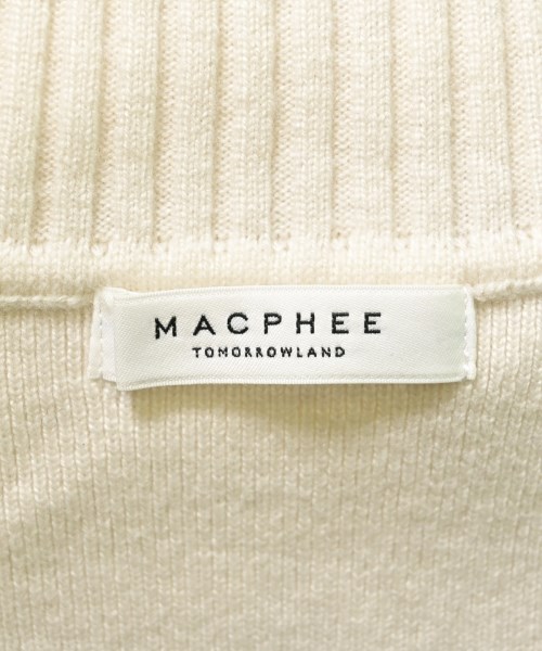 MACPHEE（マカフィー）ベスト/ノースリーブ 白 サイズ:S レディース/2200669753028