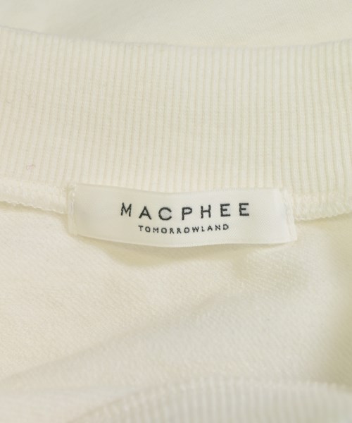 MACPHEE（マカフィー）Tシャツ・カットソー 白 サイズ:S レディース/2200671744021