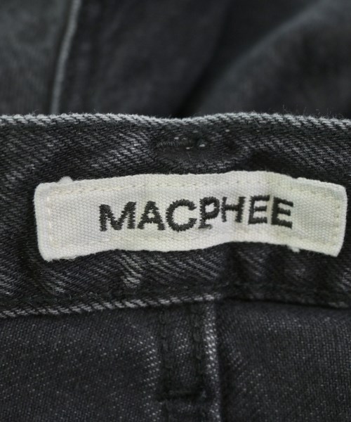 MACPHEE（マカフィー）デニムパンツ グレー サイズ:36(M位) レディース/2200673451057