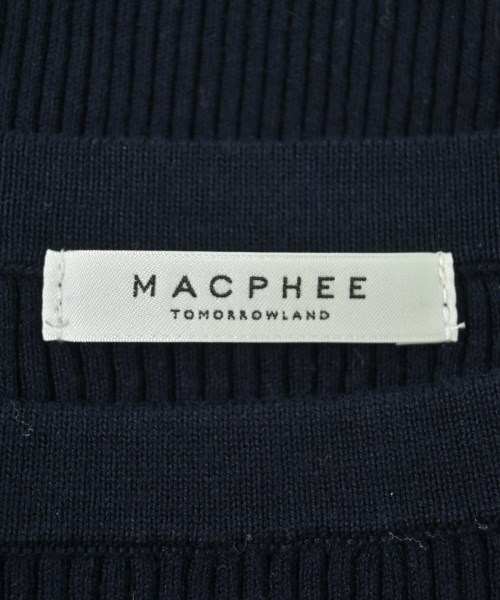 MACPHEE（マカフィー）Tシャツ・カットソー 紺 サイズ:S レディース/2200673996015