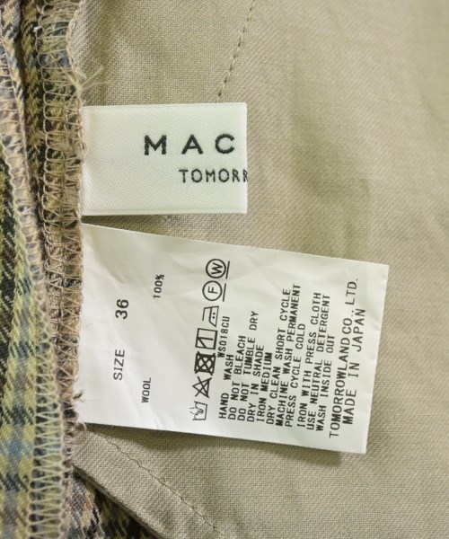 MACPHEE（マカフィー）スラックス ベージュ サイズ:36(M位) レディース/2200670877041