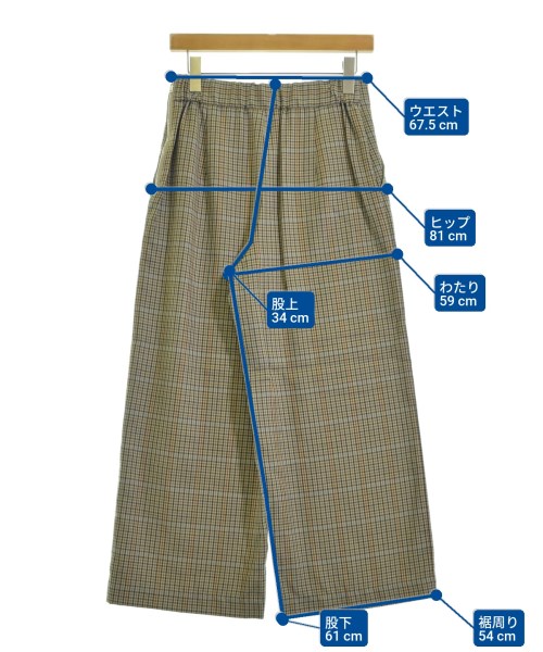 MACPHEE（マカフィー）スラックス ベージュ サイズ:36(M位) レディース/2200670877041