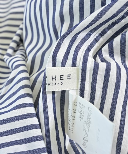 MACPHEE（マカフィー）シャツワンピース 白 サイズ:36(M位) レディース/2200674573017