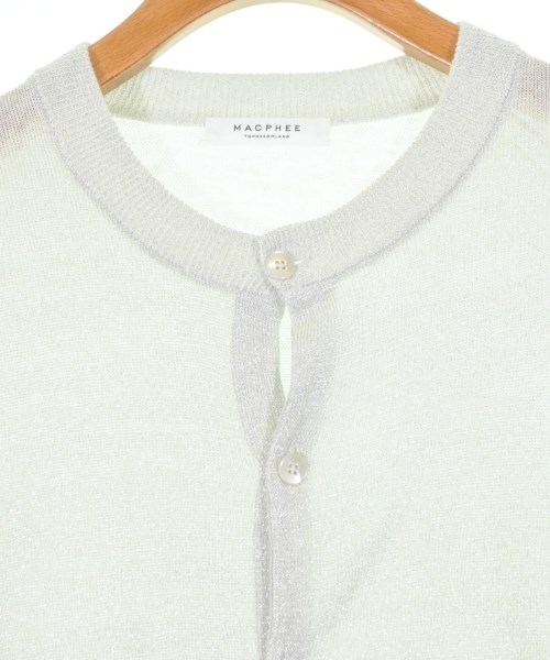 MACPHEE（マカフィー）カーディガン シルバー サイズ:M レディース/2200671691509
