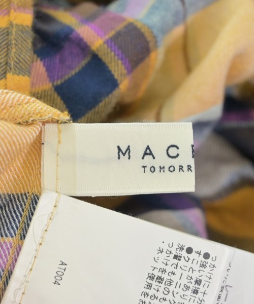 MACPHEE（マカフィー）ブラウス オレンジ サイズ:36(M位) レディース/2200675867023