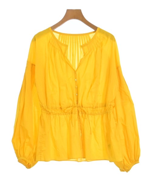 MACPHEE(マカフィー)ブラウス 黄 サイズ:36(M位)/2200675867030