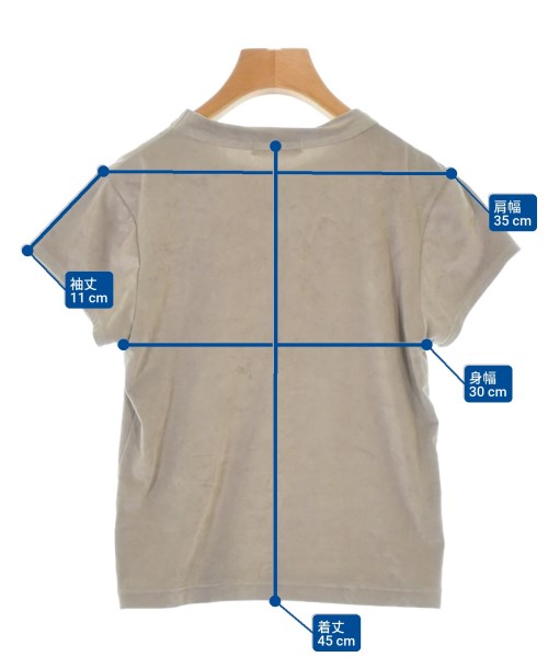 MACPHEE（マカフィー）Tシャツ・カットソー ベージュ サイズ:S レディース/2200676120189