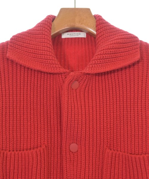 MACPHEE（マカフィー）カーディガン 赤 サイズ:S レディース/2200671796402