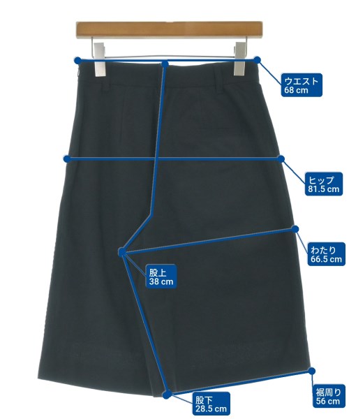 MACPHEE（マカフィー）ショートパンツ 黒 サイズ:36(M位) レディース/2200669504026