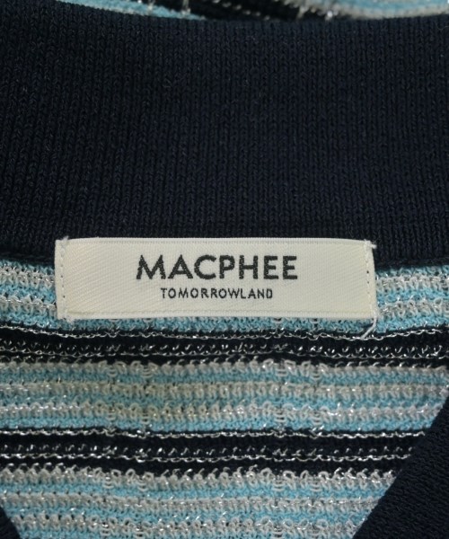 MACPHEE（マカフィー）ニット・セーター 青 サイズ:S レディース/2200676928105
