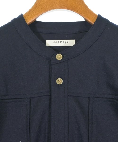 MACPHEE（マカフィー）シャツワンピース 紺 サイズ:36(M位) レディース/2200665268021