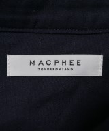 MACPHEE（マカフィー）シャツワンピース 紺 サイズ:36(M位) レディース/2200665268021