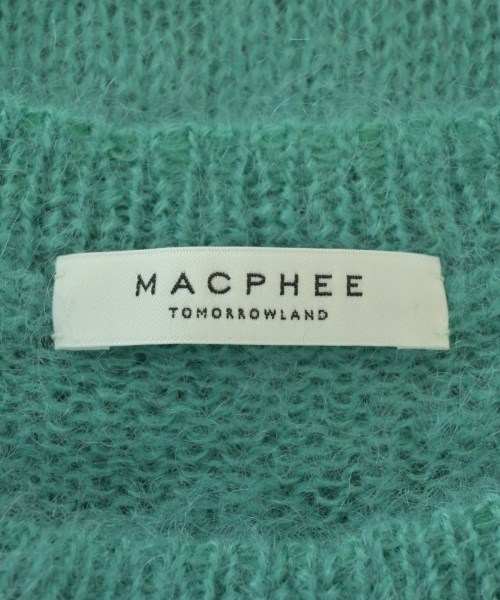MACPHEE（マカフィー）ベスト/ノースリーブ 緑 サイズ:S レディース/2200673221032